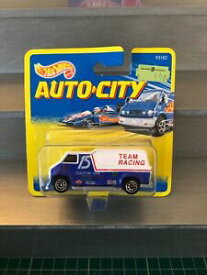 【送料無料】ホビー　模型車　車　レーシングカー ホットホイールシティカスタムヴァンhot wheels 1994 93182 auto city custom van scelle