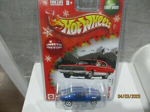 【送料無料】ホビー 模型車 車 レーシングカー ライダーゴムタイヤカマロhotwheels 2004 holiday 67 camaro en bleu alliages real rider pneus en caoutchouc