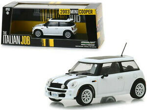 yzzr[@͌^ԁ@ԁ@[VOJ[ C^AWu~jN[p[greenlight italien job blanc 2003 mini cooper s,,