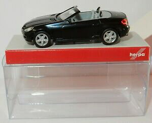 yzzr[@͌^ԁ@ԁ@[VOJ[ }CNzZfXNXJuI{bNXI[vmicro herpa ho 187 mercedes slk roadster cabriolet ouvert noire 023252 in box