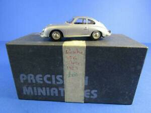 yzzr[@͌^ԁ@ԁ@[VOJ[ |VFzCg^{bNXnouvelle annonceprecision miniatures 025 porsche 356 a, metal blanc, argent, 99 en parfait etat, dans sa bo