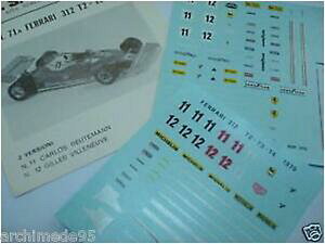 yzzr[@͌^ԁ@ԁ@[VOJ[ tF[fJ[ferrari 312 t2 1978 n1112 decals 143