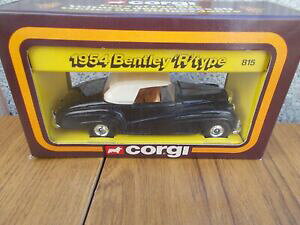 �y���������z�z�r�[�@�͌^�ԁ@�ԁ@���[�V���O�J�[ �R�[�M�[�^�C�vcorgi 815 1954 bentley r type bon etatboxed