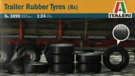 【送料無料】ホビー　模型車　車　レーシングカー トレーラーゴムタイヤitaleri 3890 remorque rubber tyres 124