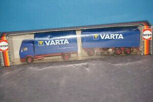 �y���������z�z�r�[�@�͌^�ԁ@�ԁ@���[�V���O�J�[ �{�b�N�X�����Z�f�X�x���cabox4] herpa 187 mercedes benz mb ng a plateau planehangerzug varta ovp