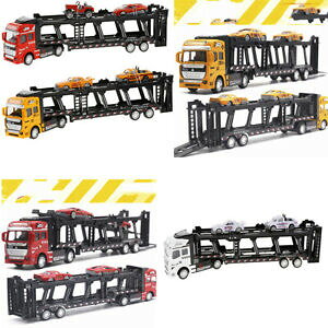 �y���������z�z�r�[�@�͌^�ԁ@�ԁ@���[�V���O�J�[ �g���b�N�L�����Acamion transporteur de voiture de transport propulse par friction pour garcons
