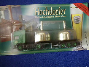 yzzr[@͌^ԁ@ԁ@[VOJ[ XJjAgbNfmodele maquette de camion scania hochdorfer pils publicite mw1