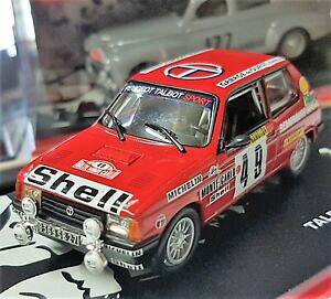 �y���������z�z�r�[�@�͌^�ԁ@�ԁ@���[�V���O�J�[ �l�b�g���[�N�����e�J���������[�^���{�b�g�����[ixo altaya rallye monte carlo talbot samba rally grb car echelle 143 ovp