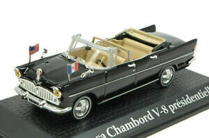 yzzr[@͌^ԁ@ԁ@[VOJ[ VhS[PlfBfsimca chambord v8 charles de gaulle jf kennedy 1961 143 model editoria