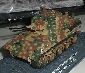 【送料無料】ホビー 模型車 車 レーシングカー ネットワークタンクプロトタイプベルリンixo altaya char tank flakpanzer 341 coelian prototype ww2 berlin 1945 172