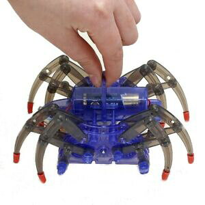 yzzr[@͌^ԁ@ԁ@[VOJ[ N{bgCeWFXLbgX}[g{bgspider robot insect intelligence diy kit smart robot toy pour kids