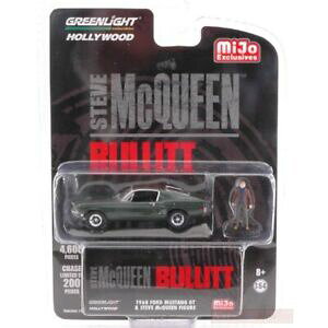 yzzr[@͌^ԁ@ԁ@[VOJ[ O[tH[hX^OXeB[ugreenlight green51207 ford mustang steve mc queen bullit with figure 164
