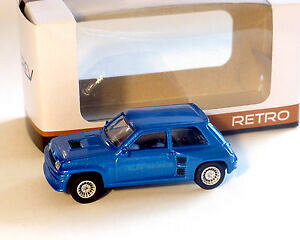 �y���������z�z�r�[�@�͌^�ԁ@�ԁ@���[�V���O�J�[ ���m�[�^�[�{���^���C�Yrenault 5, turbo bleumetallise, norev, 164