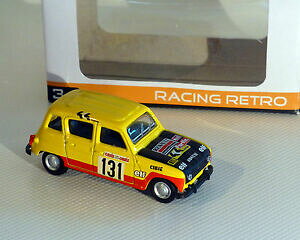 �y���������z�z�r�[�@�͌^�ԁ@�ԁ@���[�V���O�J�[ ���m�[renault 4, lacs, jaune, norev, 164