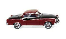【送料無料】ホビー　模型車　車　レーシングカー イザベラカットブラックモデルborgward isabella coupe rougevioletnoir 1957 wiking 082324 h0 187 modele