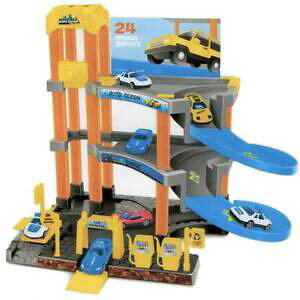 �y���������z�z�r�[�@�͌^�ԁ@�ԁ@���[�V���O�J�[ �K���[�W�R�������vgarage 2 piani con rampe a scivolo pitstop carwash pompa di benzina e ascensore