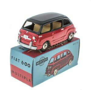 yzzr[@͌^ԁ@ԁ@[VOJ[ tBAbg}[L[AVFbg~j`AJ[}Cfiat 600 multipla bicolore 148 mercury hachette voiture miniature my002