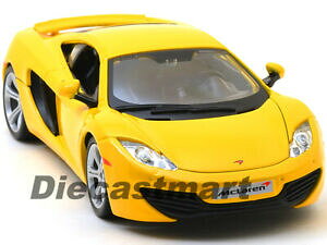 yzzr[@͌^ԁ@ԁ@[VOJ[ }N[~j`AJ[mclaren mp4 12c jaune 124 voiture miniature par bburago 21074