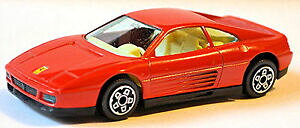 �y���������z�z�r�[�@�͌^�ԁ@�ԁ@���[�V���O�J�[ �t�F���[�����b�h���b�h�J�b�gferrari 348 tb coupe 198995 rouge rouge 143 bburago