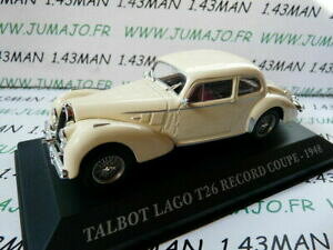 yzzr[@͌^ԁ@ԁ@[VOJ[ I[XgAmR[hJbglbg[Naut17m voiture 143 ixo altaya voitures dautrefois talbot t26 record coupe 1948