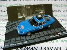 【送料無料】ホビー　模型車　車　レーシングカー ネットワークモンテカルロrit10m 143 ixo altaya rallye matra djet v jaussaudpescarolo monte carlo 1966