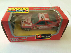 yzzr[@͌^ԁ@ԁ@[VOJ[ J[[vW[Tt@{bNXXP[bburago burago voiture rally peugeot 405 safari cod 4190 echelle 143 en boite