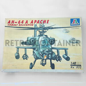 yzzr[@͌^ԁ@ԁ@[VOJ[ re[WfLbgwRv^[XP[vintage model kit italeri ah64 a apache helicopter 148 scale modellismo