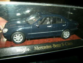 【送料無料】ホビー　模型車　車　レーシングカー メルセデスベンツクラス143 maisto mercedesbenz classe s s220 bleublue dans vp