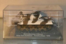 【送料無料】ホビー　模型車　車　レーシングカー タンクシャーマンb801 altaya 172 chartank m4a3 sherman 105mm 1945 poretta ab