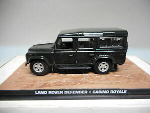 �y���������z�z�r�[�@�͌^�ԁ@�ԁ@���[�V���O�J�[ �����h���[�o�[�f�B�t�F���_�[�J�W�m�����C�����W�F�[���Y�{���h�l�b�g���[�Nland rover defender casino royale james bond 007 deagostini ixo 143