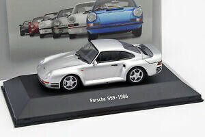 yzzr[@͌^ԁ@ԁ@[VOJ[ |VFfAgXporsche 959 annee modele 1986 argent 143 atlas