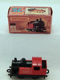 【送料無料】ホビー　模型車　車　レーシングカー マッチボックスmatchbox 43 steam locomotive in box 164