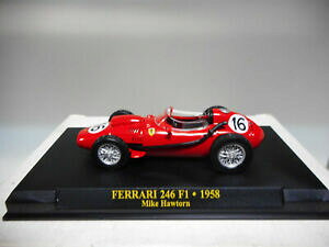 yzzr[@͌^ԁ@ԁ@[VOJ[ tF[}CNtH[~lbg[Nn[h{bNXferrari 246 f1 1958 mike hawtorn formula f1 altaya ixo 143 hard box