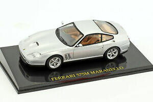 yzzr[@͌^ԁ@ԁ@[VOJ[ tF[V[P[X}lferrari 575m maranello argent avec vitrine 143 altaya