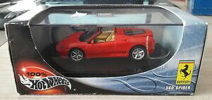 �y���������z�z�r�[�@�͌^�ԁ@�ԁ@���[�V���O�J�[ �t�F���[���X�p�C�_�[m92 143 ferrari 360 spider hotwheels
