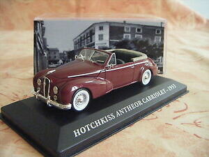 yzzr[@͌^ԁ@ԁ@[VOJ[ J[z`LXJuI{bNXvoiture hotchkiss antheor cabriolet 1953 143eme neuf en boite
