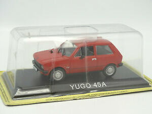 �y���������z�z�r�[�@�͌^�ԁ@�ԁ@���[�V���O�J�[ �f�A�S�X�e�B�[�j���V�A���[�S���b�hde agostini russie 143 yugo 45a rouge