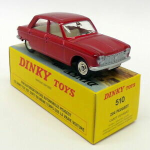 yzzr[@͌^ԁ@ԁ@[VOJ[ vW[bTRA[gdinky toys auto in metallo peugeot 204 rossa con vetri art 510