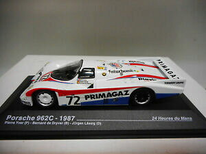yzzr[@͌^ԁ@ԁ@[VOJ[ |VF}lbg[Nporsche 962 c primagaz 24 hores le mans 1987 altaya ixo 143