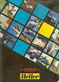 【送料無料】ホビー　模型車　車　レーシングカー ビンテージカタログcatalogue vintage heller 1989