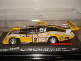 【送料無料】ホビー　模型車　車　レーシングカー アルパインルノールマンalpine renault a442b n 2 24 heures du mans 1978 au 143