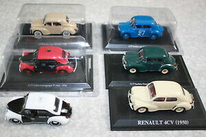 �y���������z�z�r�[�@�͌^�ԁ@�ԁ@���[�V���O�J�[ �u���X�^�[���m�[���b�glot de 6 voitures renault 4 cv neuves sous blister elligor