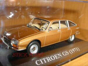 yzzr[@͌^ԁ@ԁ@[VOJ[ VgG^bNuE{bNXcitroen gs metallic brown 1971 143 rare with box