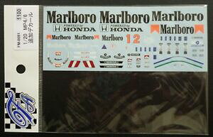 yzzr[@͌^ԁ@ԁ@[VOJ[ fJ[}N[decals fartefice fm0081 120 mclaren mp46 1991