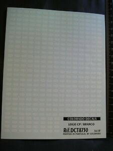 yzzr[@͌^ԁ@ԁ@[VOJ[ fJ[zCgS|gKdecals train 187 logos blancs cp portugais carpena 8730