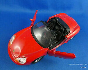 �y���������z�z�r�[�@�͌^�ԁ@�ԁ@���[�V���O�J�[ �~�j�`���A�J�[�|���V�Fvoiture miniature porsche boxter welly n9729 143