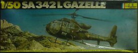 【送料無料】ホビー　模型車　車　レーシングカー ガゼルヘリコプタースカラプラスチックモデルsa 342l gazelle helicopter heller 150 scala plastic model