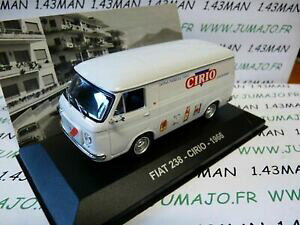 yzzr[@͌^ԁ@ԁ@[VOJ[ sbgC^Albg[NtBAbgLhpit12d 143 ixo altaya vehicules depoque italie fiat 238 conserves cirio