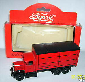 【送料無料】ホビー 模型車 車 レーシングカー ホイールヴァンボックスbygone bypost pov 4 scammel post ice 6 wheel van box