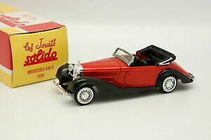 yzzr[@͌^ԁ@ԁ@[VOJ[ AVFbgZfXsolido hachette 143 mercedes 540 k 1938 rouge